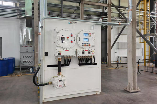 yl6809永利防爆一拖二温控系统设备实拍图1